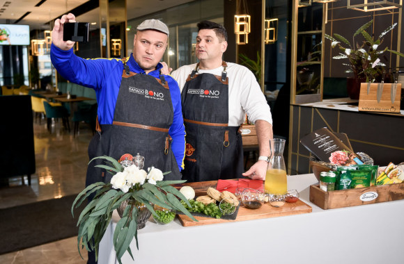 „Virtuvės istorijų“ filmavimo akimirkos