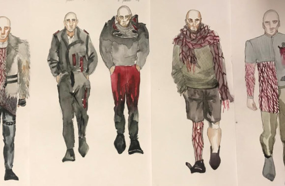 Agnės Laurinaviciutės-Zagnel eskizai