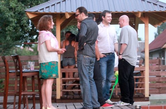 Mios gimtadienio šventės akimirka