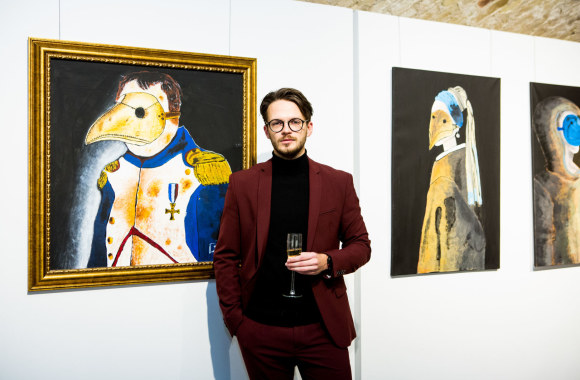 Parodos atidarymo akimirka