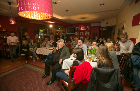 Ugnės Barauskaitės knygos pristatymo akimirka