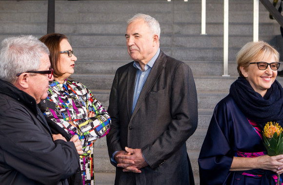 MO muziejaus atidarymo akimirka