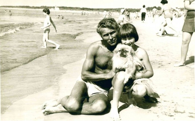 Arina su tėčiu / Asmeninio archyvo nuotr.