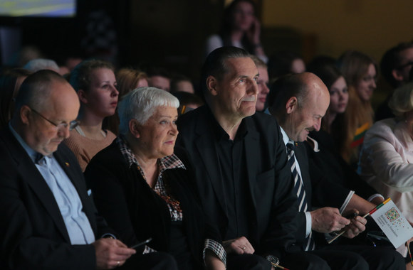 Veronika Povilionienė ir Algirdas Kaušpėdas