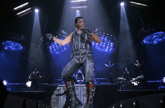 Grupės "Rammstein" vokalistas Till Lindemannas