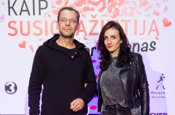  Aras Vėberis su Martyna Kerbedyte 