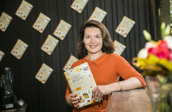 Knygos „Gero maisto dienoraštis. Ruduo“ pristatymo akimirka