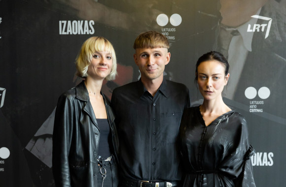 Saulė Bliuvaitė, Jurgis Matulevičius ir Severija Janušauskaitė / Gretos Skaraitienės nuotr.