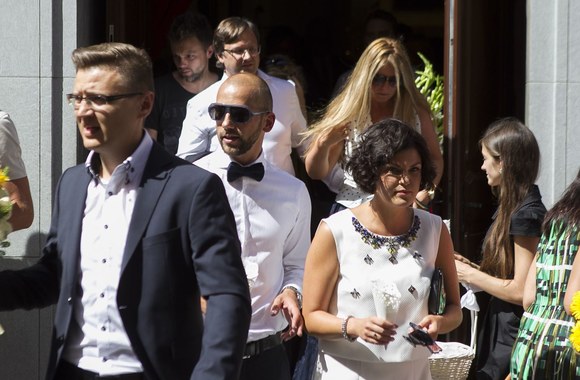 Žygimantas Stakėnas su žmona Dovile