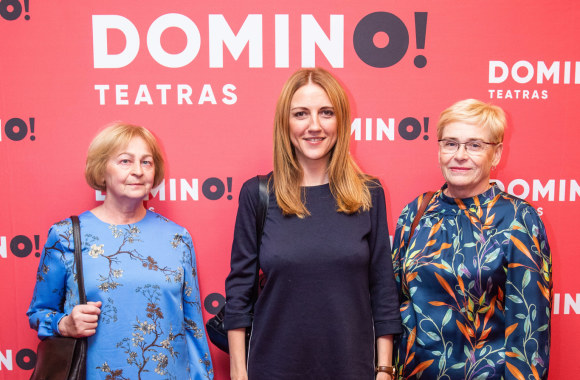 „Domino“ spektaklio premjeros svečiai/Irmanto Gelūno/„ŽMONĖS Foto“ nuotr.