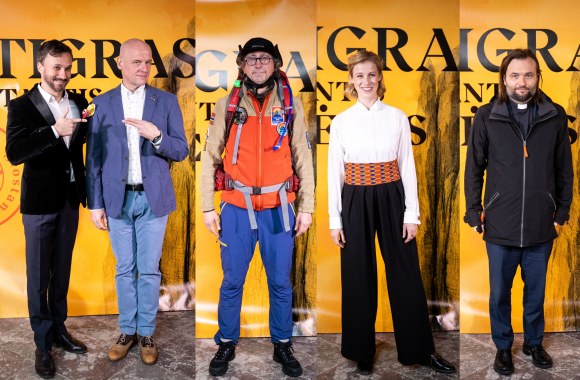 J.Gaižausko knygos „Tigras, glostantis pėdas“ pristatymas / Ž.Gedvilos nuotr.