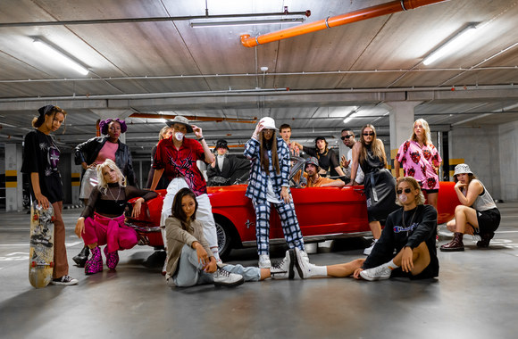 Evitos Cololo klipo „Nesupainiot / 10 laimių“ filmavimas / „Elitaz Music“ nuotr.