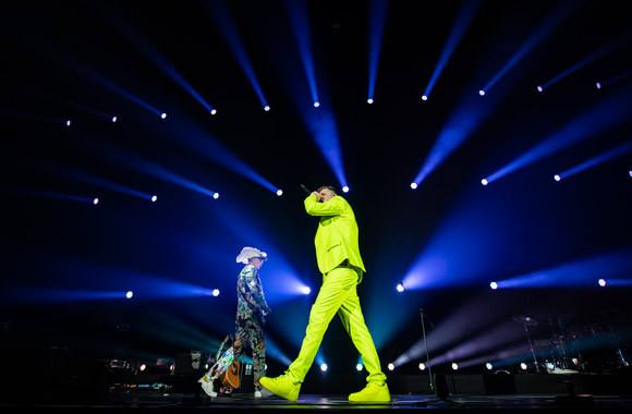 Sauliaus Prūsaičio šou „Namo nereiks pareit“/G. Jauniškio nuotr.