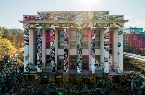 Griaunami Profsąjungų rūmai / Irmanto Gelūno / „ŽMONĖS Foto“ nuotr.