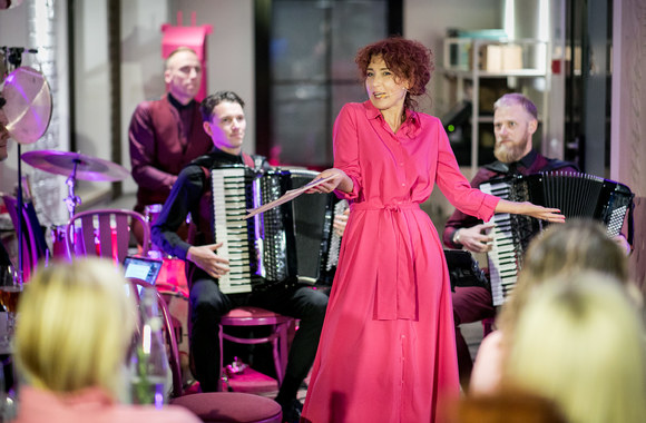 Reditos Dominaitytės spektaklio premjera / Organizatorių nuotr.