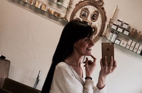 Katažina Zvonkuvienė prisiaugino plaukus