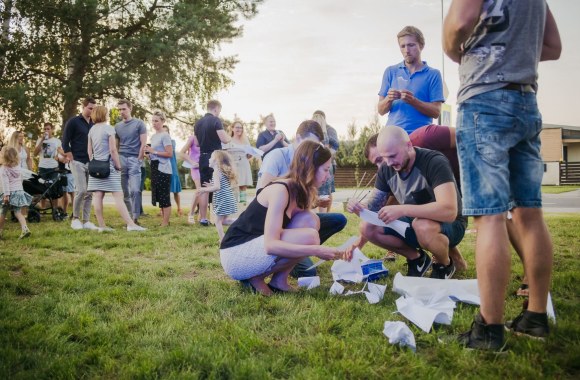 Dizainerės K. Kruopienytės įkurtuvės/Asmeninio archyvo nuotr.