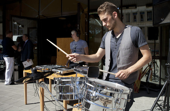 Akimirka iš spaudos konferencijos