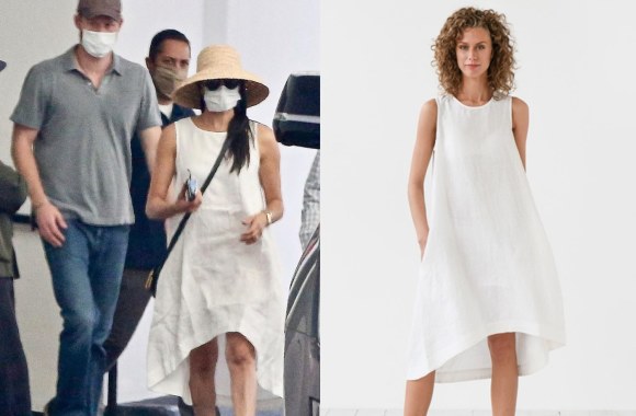 Meghan Markle ir suknelės „Toscana“ modelis 
