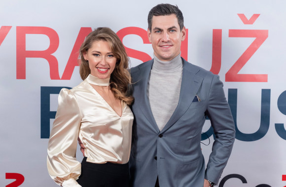 Sandra Daukšaitė-Petrulėnė ir Justinas Jankevičius / Luko Balandžio nuotr.