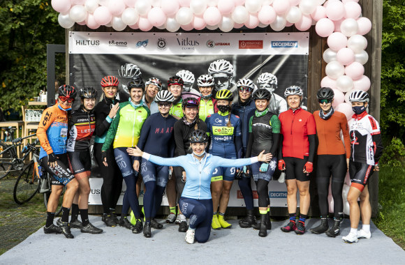 100 km važiavimas „Minam100“ Vilniuje / Pauliaus Peleckio „ŽMONĖS foto“ nuotr.