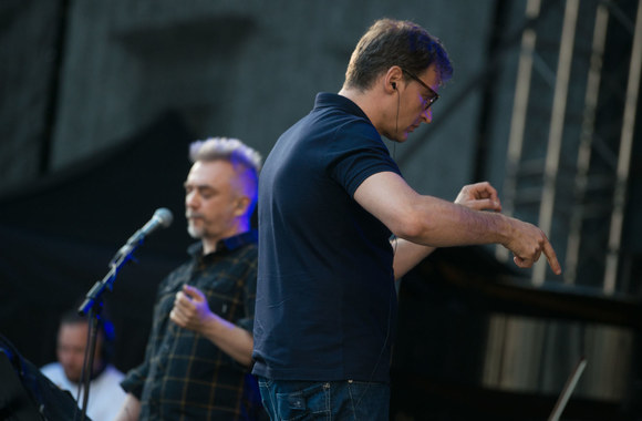 Andriaus Mamontovo ir Lietuvos kamerinio orkestro repeticija