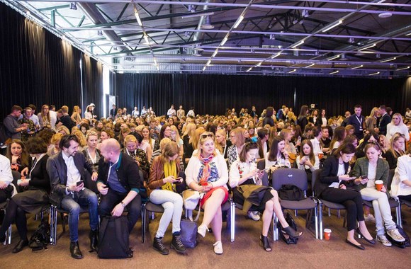 Konferencijos „Kelias į interneto žvaigždes“ akimirka