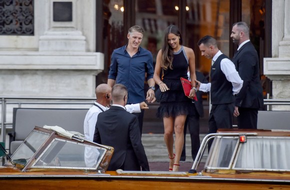 Bastianas Schweinsteigeris ir Ana Ivanovič