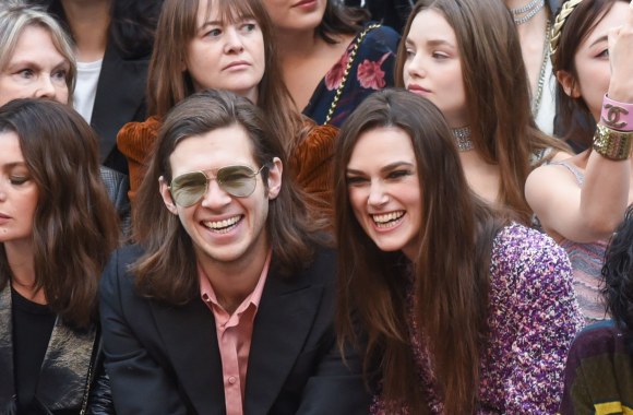 Aktorė Keira Knightley su vyru Jamesu Rightonu/Vida Press nuotr.