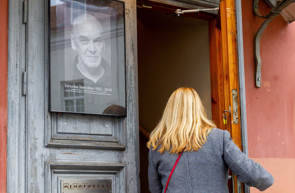 Atsisveikinimas su režisieriumi Eimuntu Nekrošiumi