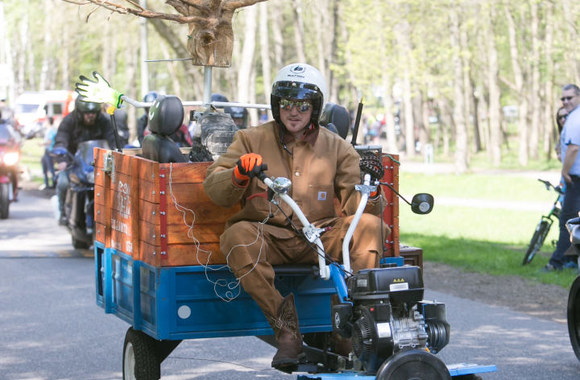 Vilniuje atidarytas baikerių sezonas