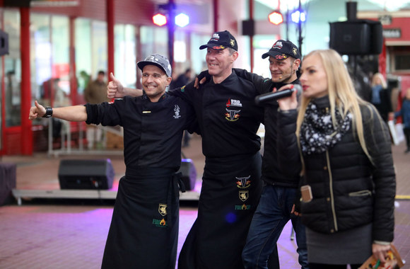 Grill fiestos akimirka