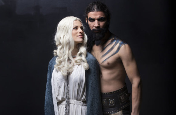 Naujų metų vakarėlio kostiumas „Sostų karų“ tema