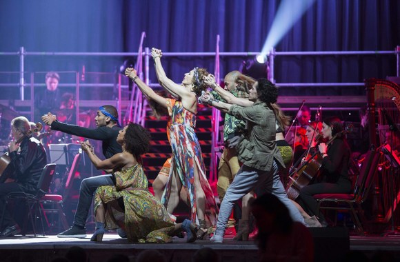 Roko operos „Jėzus Kristus Superžvaigždė“ akimirka