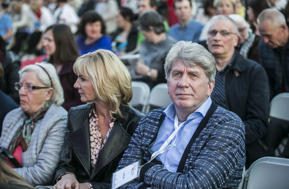 Koncerto „Aš čia“ akimirka