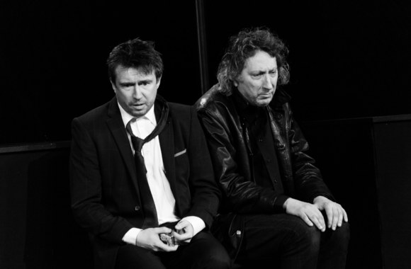 Marius Jampolskis ir Sakalas Uždavinys / Luko Varanausko nuotr.