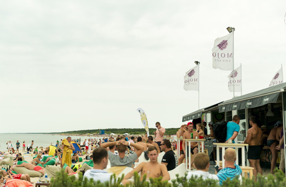 Atostogų nuotaika „Mojo Lounge“ pliaže Palangoje 