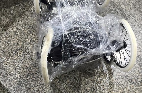 Sugadintas Oksanos Pikul-Jasaitienės bagažas