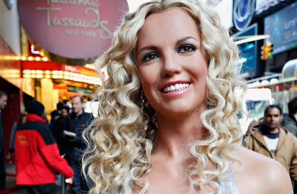 Britney Spears vaškinė figūra