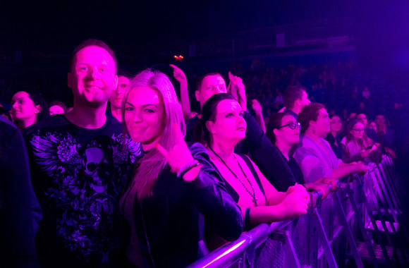 „DePe Show“ koncerto Vilniuje akimirka