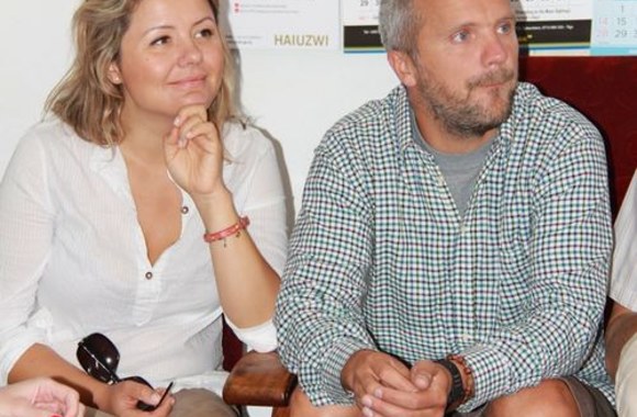 Beata Nicholson ir Giedrius Savickas Tanzanijoje