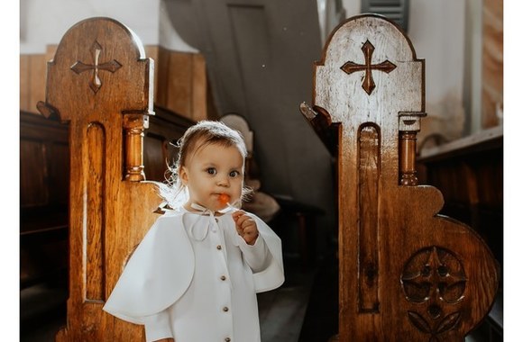 Ovidijaus Petrausko ir Evelinos Gusevos-Petrauskės dukrelės Estelės krikštynos