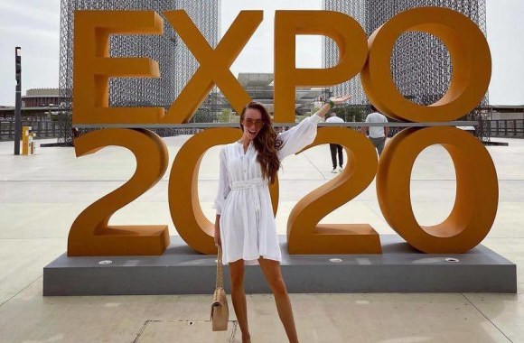 Viktoija Siegel Suodaitė Dubajuje / Asmeninio albumo nuotr.