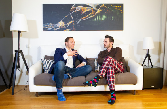 Darius Rauba laidoje „Džentelmenų pokalbiai“/Irmanto Gelūno/„Žmonės Foto“ nuotr.