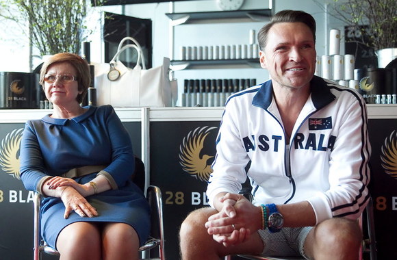 Žilvino Grigaičio projekto pristatymo akimirka