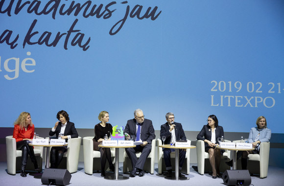 Vilniaus knygų mugės pristatymo konferencija / Organizatorių nuotr.