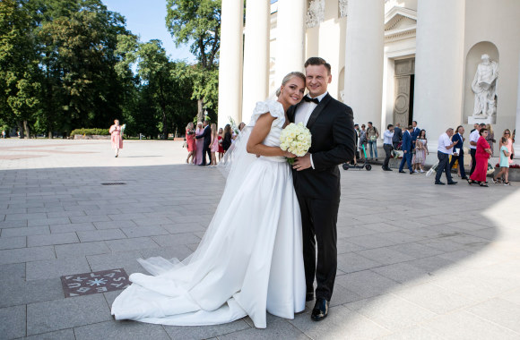 Valdo Benkunsko ir Vismantės Vasaitytės vestuvės / Pauliaus Peleckio / „ŽMONĖS Foto“ nuotr.