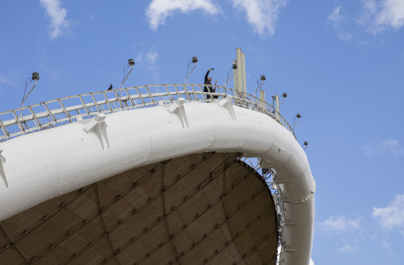 „X Faktoriaus“ anonso filmavimo akimirka