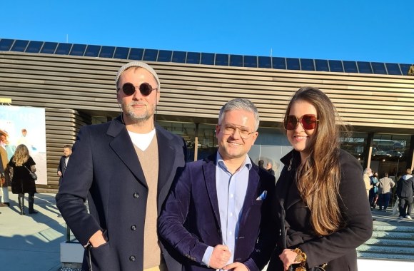 Vyrų mados savaitės Florencijoje akimirka / Daniele Bianchi nuotr.