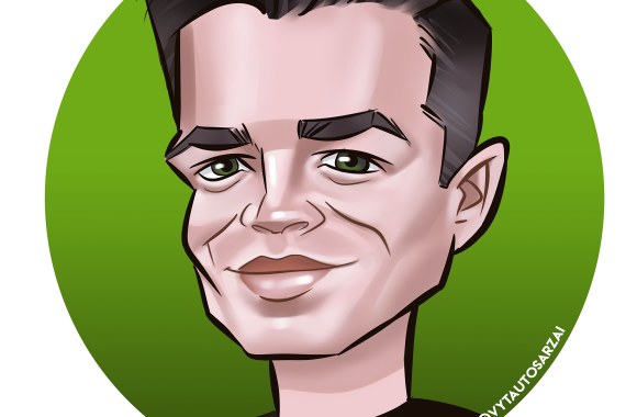 Vytauto Gaivelio šaržai/Asmeninio archyvo nuotr.